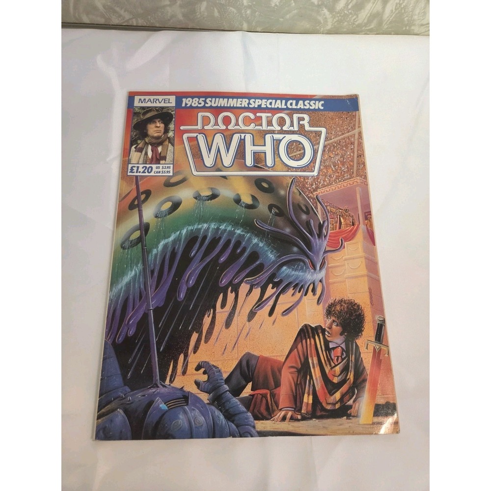 Doctor Who 1985 Marvel Summer Special Classic- Comic Stories-50+ Pages- NICE!